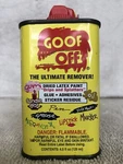 Vintage "goof Off" Collectible Empty Metal 4.5 Oz Tin Can - Classic Advertising. Fixed Price $10.00.