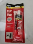 Dap 2.8 Oz. Kitchen & Bath 100% Silicone Rubber Sealant, White. Fixed Price $9.99.