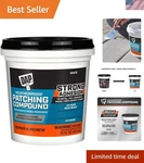 Weatherproof Patching Compound, White, 16 Oz. Fixed Price $26.79.