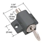 Crl Black Keyed "mitery-lok" Patio Door Lock. Fixed Price $36.00.