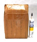 Lot Of 10 Color Fast Tile & Grout Caulk Siliconized Acrylic Bright White Sand. Fixed Price $34.64.