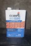 Olympic Waterguard Transparent Wood Stain Sealer Sequoia Red 1 Gal. Fixed Price $17.99.