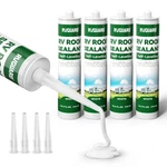 Rvguard Roof Sealant 4 Pack, Fast Self-leveling Lap New, White. Fixed Price $47.59.