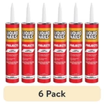 (6 Pack) Liquid Nails 10 Oz Interior Projects Latex Construction Adhesive Tan. Fixed Price $23.02.