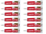 12-PACK Loctite 1936526 5.5OZ Almond Paintable Tub & Tile Sealant Adhesive Caulk. Fixed Price $34.99.