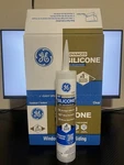12 - Pack, Ge Advanced Silicone Caulk 10.1 Oz. Window And Door Sealant Clear. Fixed Price $55.00.