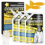 Concrete Crack Filler, 4.5LB High Elasticity Self Leveling Cement Fille.... Fixed Price $71.72.