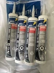 White Lightning 30067 All Purpose Adhesive Caulk, 10 Oz Super. Fixed Price $8.00.