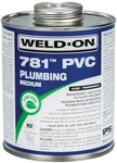 Weld-on 14006 Pvc Medium-bodied Solvent Cement Quart Clear. Fixed Price $38.78.