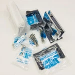 Qty 2 Crl Aluminum VIE537CH Chrome Shower Door 5DEG Wl Mnt Vien Hinge 4-15H16. Fixed Price $129.90.