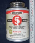 Can Rectorseal Slow Dry Soft Set Pipe Thread Sealant 8 Fl. Oz. 25551. Fixed Price $16.87.