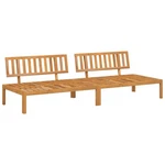 Acacia Wood Garden Furniture Outdoor Bench Set Terrace Indoor Dining Vidaxl. Fixed Price $339.99.