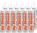12 Tubes Sashco Big Stretch Acrylic Latex Caulking Sealant. Fixed Price $80.00.