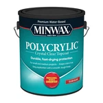 Minwax Polycrylic Protective Finish 1 Gallon Clear Gloss Wood Varnish. Fixed Price $104.90.