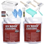 Dnsgoor Rv Coating White 1 Gallon, Waterproof Sealan,solar Refle.... Fixed Price $70.99.