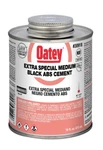 Oatey 30918 16 Oz Plastic Black Pipe Cement. Fixed Price $32.96.