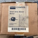 Dayton Grainger 4M998 Replacement Motor 3/4 Hp 1075 Rpm 2 Speed New Box. Fixed Price $148.00.