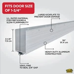 M-d Building Products 68593 Aluminum And Vinyl U-shape Screw-on Under Door Seal. Fixed Price $53.55.