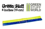 Green Stuff World Kneadatite Blue/yellow 6" 15CM Epoxy Putty Bar. Fixed Price $8.99.