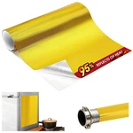 Gold Heat Reflective Tape 12X24 Shield 1022F Car Exhaust Stove Motorcycle. Fixed Price $15.63.