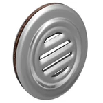 Crl Satin Anodized Aluminum Speak-thru 5-5/16" No-draft Window Communicator. Fixed Price $39.47.