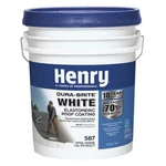 Henry Elastomeric Roof Coating, 4.75 Gal, Pail, White HE587372. Fixed Price $154.75.
