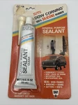 Vintage 1981 Dap Clear 100% Silicone Rubber General Purpose Sealant, 3OZ.. Fixed Price $19.95.
