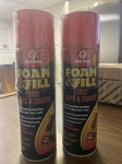 (2PK) Red Devil Sealed Foam & 8 Oz Can Fills Large Gaps Cracks. Fixed Price $18.99.