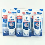 Ge Re-new Kitchen Bath Sealant Silicone White 2.7 Oz Bundle Lot Of 3. Fixed Price $29.99.
