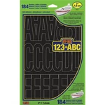 Hy-ko In. Black Vinyl Letters, Numbers & Symbols (184 Count) 30035. Fixed Price $13.53.