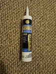 Ge 2861246 Paintable Silicone All Projects Window & Door Sealant, White, 9.5 Oz.. Fixed Price $12.50.