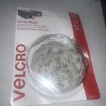 Velcro Brand Sticky-back Coins 5/8" Thin White Fasteners 75 90090 New Set Of 2. Fixed Price $8.99.