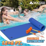 12X6 Ft Floating Water Pad River Gaint Mat 3-LAYER Xpe Foam Lounge Bed. Fixed Price $195.32.