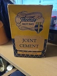 Thomas Quality Paints Joint Cement 5 Lb Box Nos Collectable Some Damage. Fixed Price $22.49.