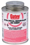 Oatey 30917 Extra Special Medium Bodied Solvent Cement, 8 Oz, Can, Black, Liquid. Fixed Price $11.47.