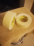 3M 233 Tan Masking Tape 2" Two Inch, Rolls. Fixed Price $18.00.