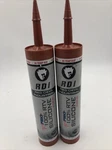 (2) Red Devil Rdi 08090I Pro 100% Heat Resistant Rtv Silicone Sealant. Fixed Price $36.79.