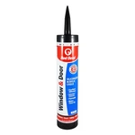 Red Devil 084660 Window & Door Siliconized Acrylic Caulk, 10.1 Oz, Black. Fixed Price $14.00.