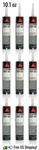 Sikaflex 201 Us General Purpose Polyurethane Sealant Gray 10.1 Oz Set Of 9. Fixed Price $76.50.