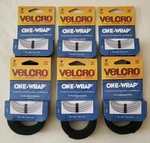 Lot Of 6 Velcro Brand One-wrap Straps Ft X 3/4 Inch Each. Fixed Price $15.00.