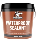 Liquid Rubber Waterproof Sealant Diy Leak Repair Coating Color Black 1 Gallon. Fixed Price $44.99.