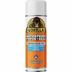 (6)-GORILLA 14 Oz. White Waterproof Patch & Seal Spray Roofs, Gutters ETC.104054. Fixed Price $133.09.