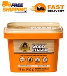 Gorilla All Purpose Wood Filler, Natural Finish, 16 Ounce Tub. Fixed Price $12.70.