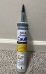 Pack Color Fast Tile Grout Caulk Siliconized Acrylic 10.3OZ Black Sand. Fixed Price $62.95.