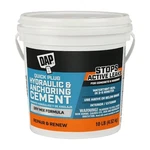 Dap 14090 Hydraulic Cement, Pail, Gray, Quick Plug. Fixed Price $25.79.