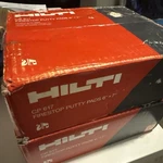 Hilti Cp 617 Firestop Putty Pads 6" X 7" Model 309760 Case Of 20. Fixed Price $275.00.