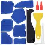Caulking Tool, 12 Pieces Silicone Sealant Finishing Grout Tools Kit, Blue. Fixed Price $11.17.