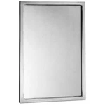 Bobrick B-165 1824 Stainless Steel Series Channel-framed 18" X 24" Mirror. Fixed Price $103.57.