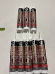 Dap Kwik Ultra Advanced Siliconized Sealant Clear - Lot Of 8 New Glosswhite. Fixed Price $22.74.