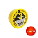 New Lot Of 10 Pcs Mill-rose 70820 3 Wrap 1/2" X 260" Yellow Gas Ptfe Thread Tape. Fixed Price $57.69.